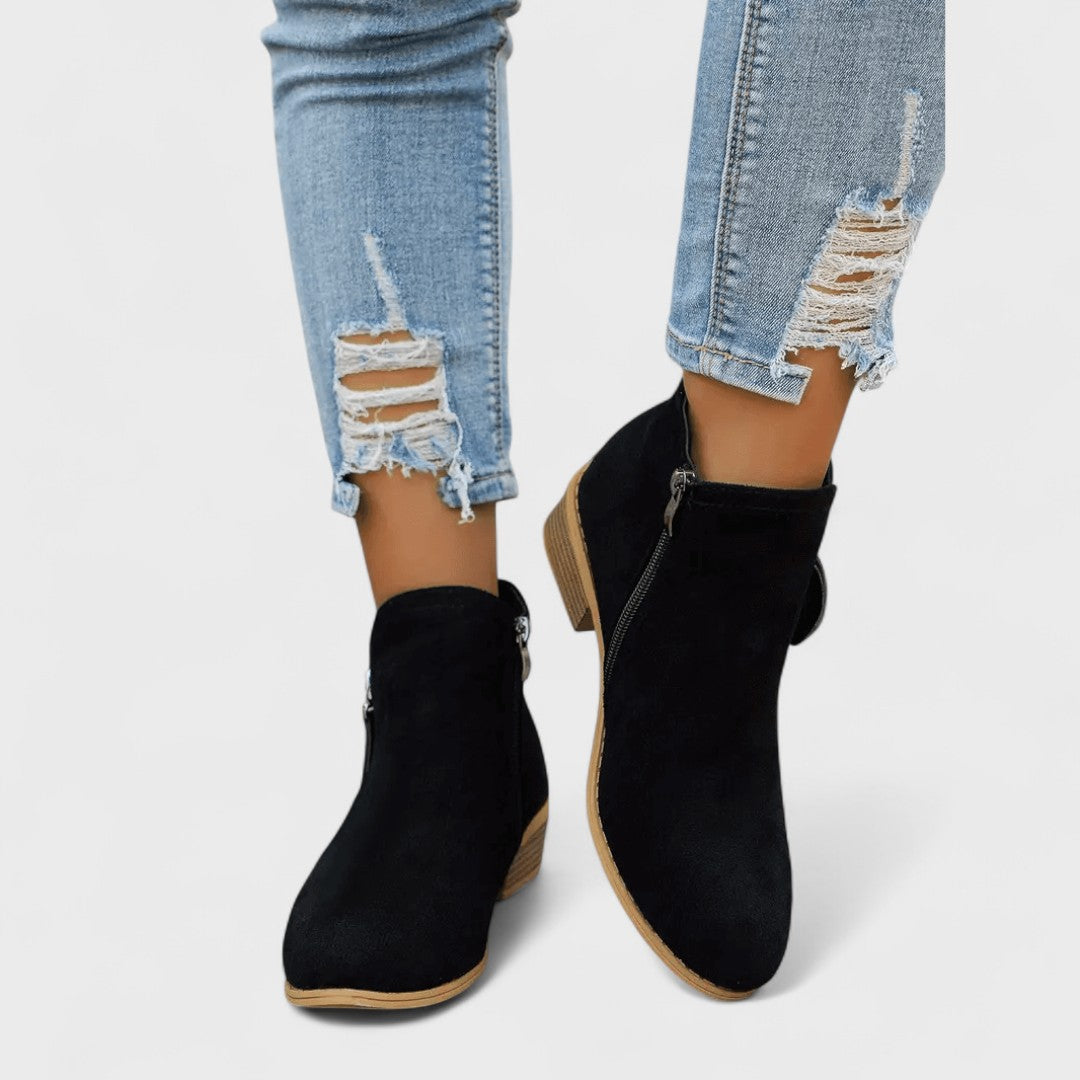 Fiora - Klasyczne botki vintage