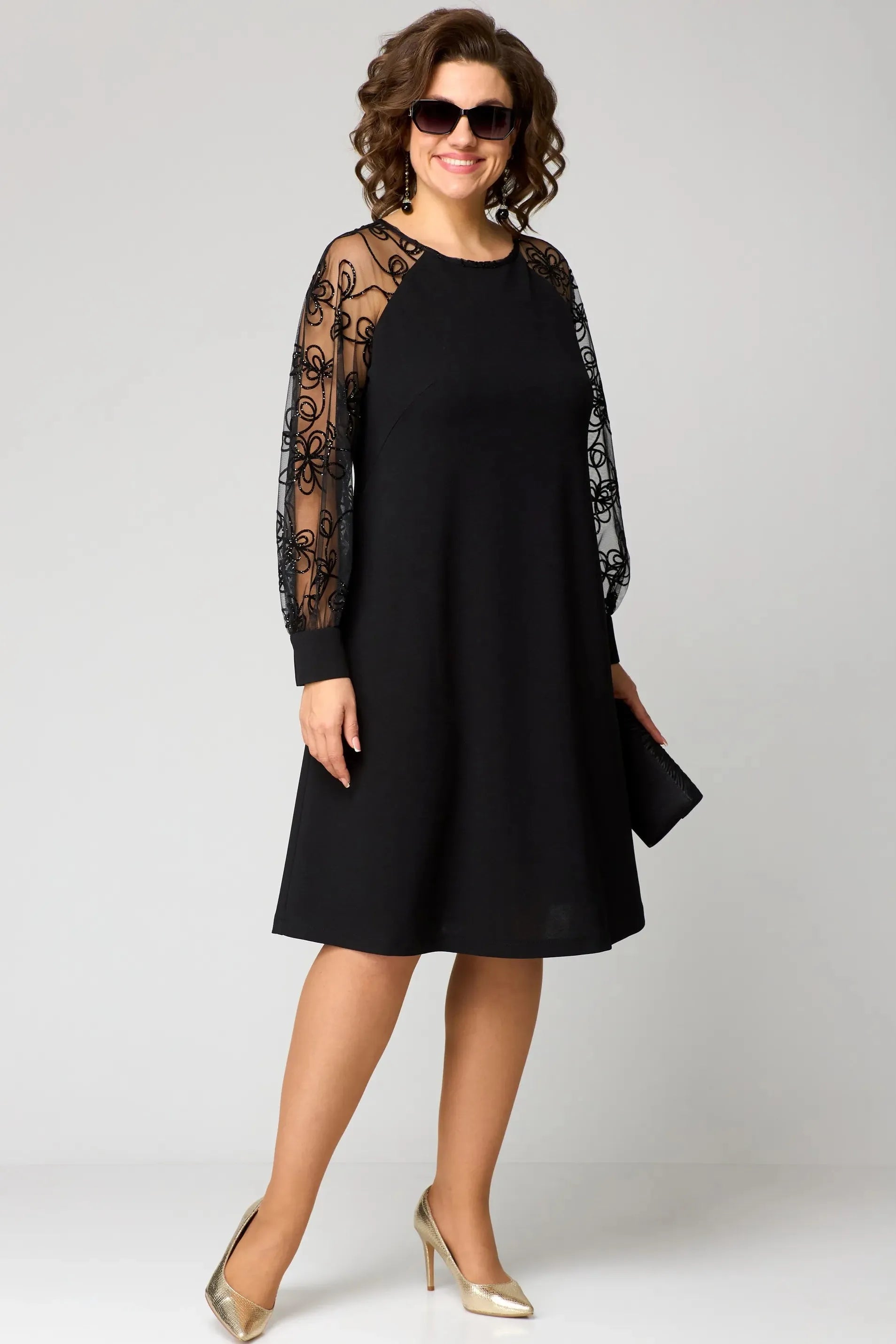 Edyth – elegancka sukienka koronkowa