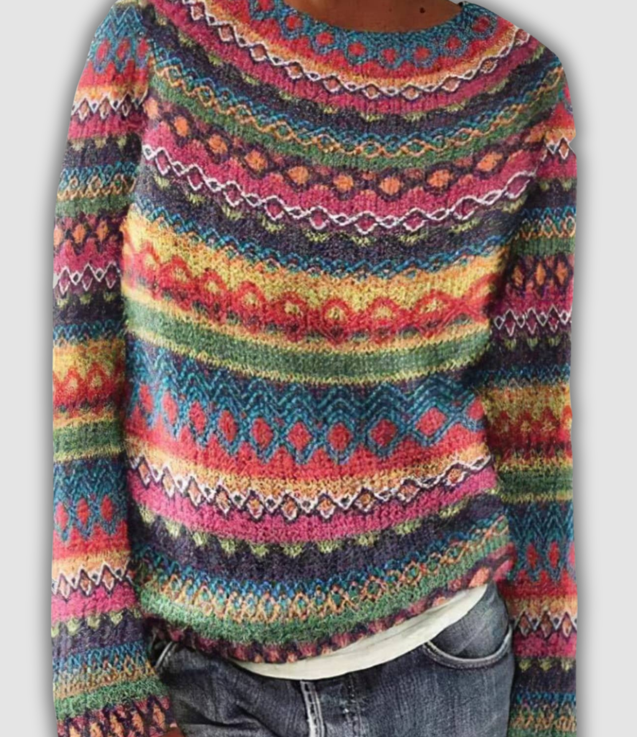 Dalia™ - Przytulny sweter retro