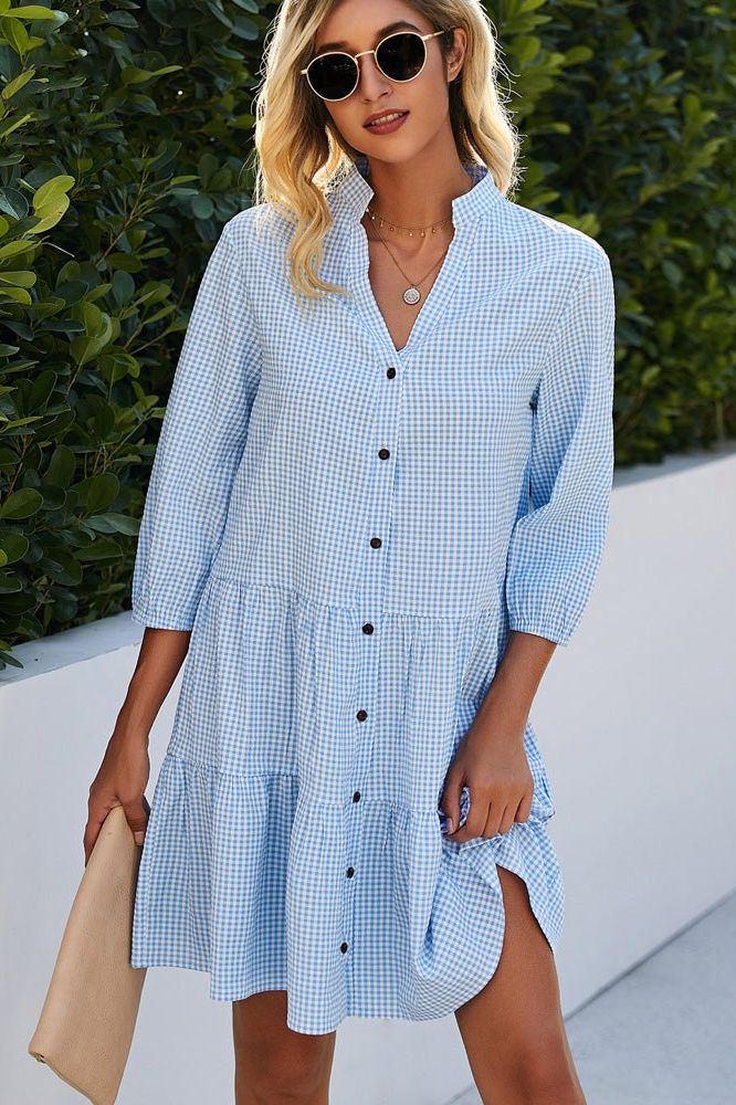 Shanna | Zwiewna dzienna sukienka midi