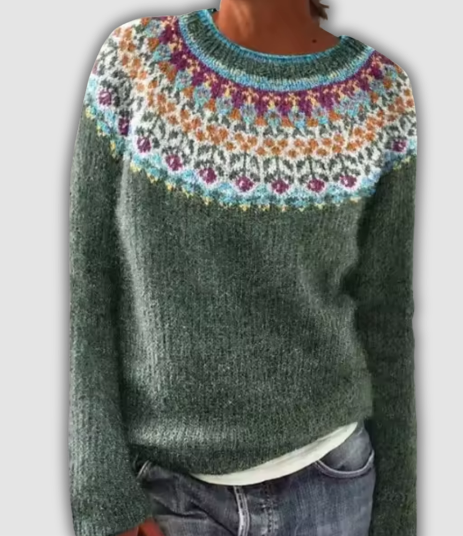 Celina™ - Przytulne Swetry Retro