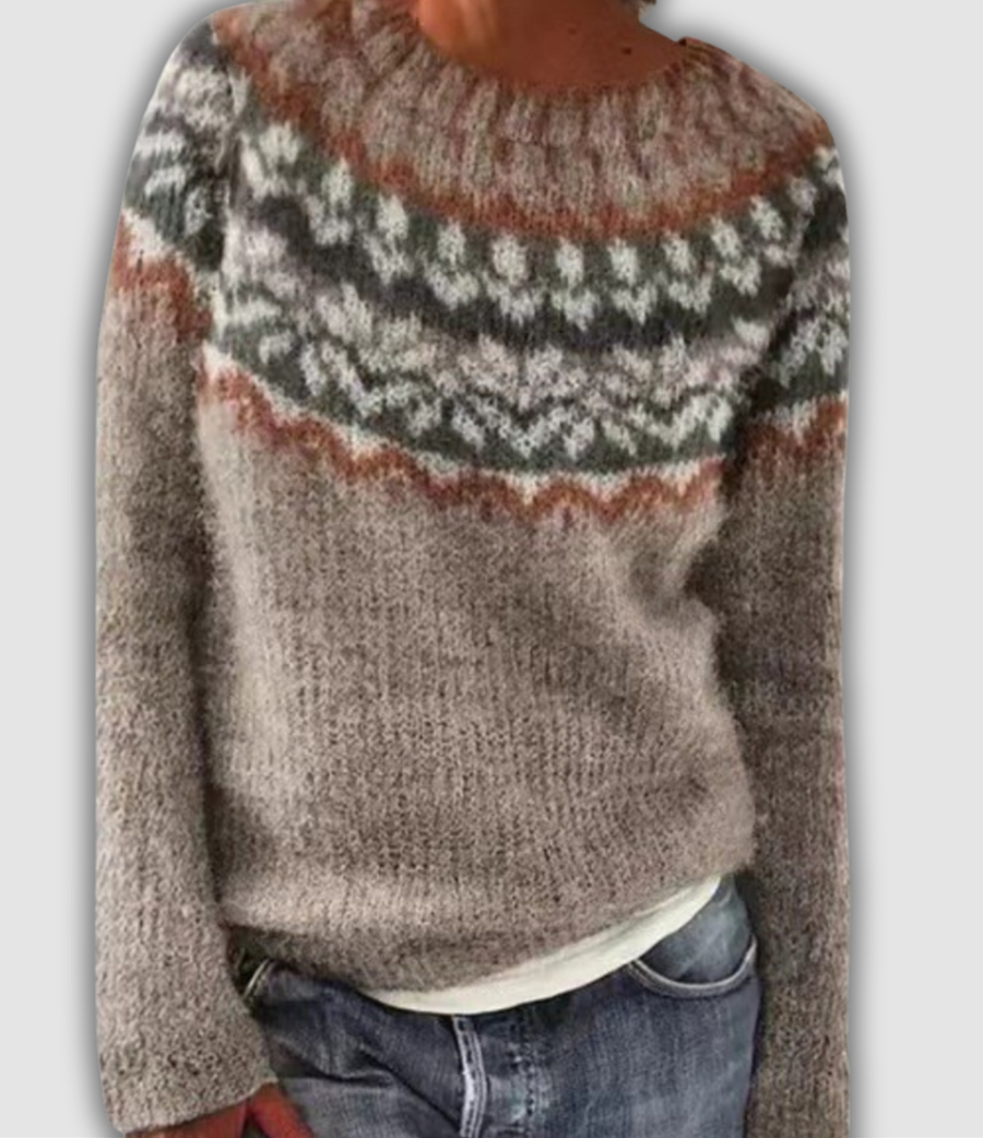 Thalea™ - Przytulny sweter retro