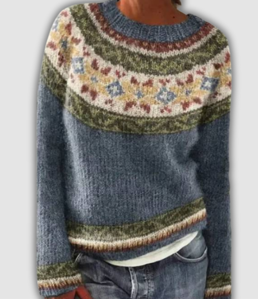 Nayla™ - Stylowy sweter retro