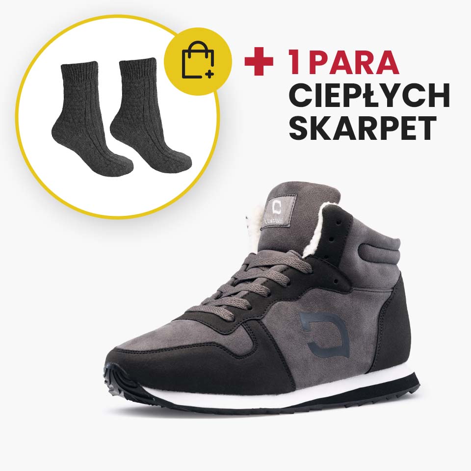 SNUGG™ - MĘSKIE CIEPŁE BUTY