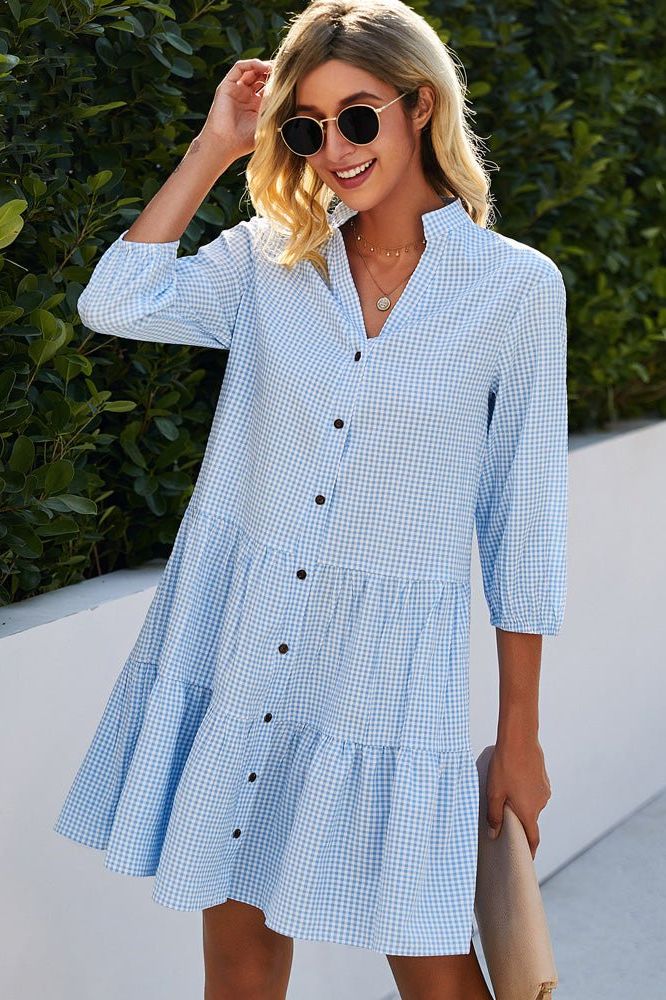 Shanna | Zwiewna dzienna sukienka midi